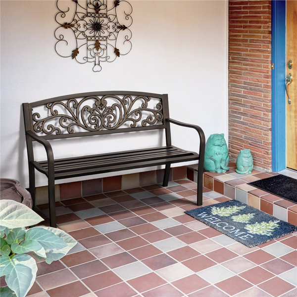 40 Inch Outdoor Bench | Wayfair